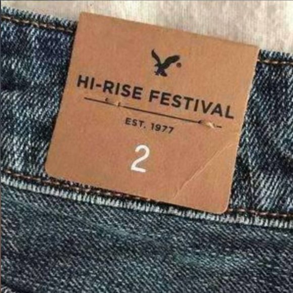 BNWT American Eagle Hi-Rise Festival Shorts - Picture 4 of 6